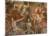 Detail of Hell from Last Judgment, Fresco Cycle-Frederico Zuccaro-Mounted Photographic Print