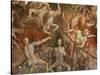 Detail of Hell from Last Judgment, Fresco Cycle-Frederico Zuccaro-Stretched Canvas