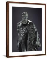 Detail of Herakles Resting by Lysippos-null-Framed Photographic Print