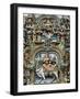 Detail of Hindu Carvings, Sri Meenakshi Sundareshwara Temple, Madurai, Tamil Nadu, India, Asia-Stuart Black-Framed Photographic Print