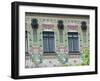 Detail of House Decoration, Secessionist, Otto Wagner, Wienzele Street, Vienna, Austria-Adam Woolfitt-Framed Photographic Print