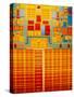 Detail of Integrated Circuit, Intel Museum, Santa Clara, California, Usa-Walter Bibikow-Stretched Canvas