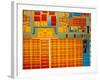 Detail of Integrated Circuit, Intel Museum, Santa Clara, California, Usa-Walter Bibikow-Framed Photographic Print