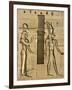 Detail of Isis and Horus from Sculptural Program of the Temple of Isis at Philae-Tibor Bognár-Framed Photographic Print