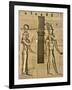 Detail of Isis and Horus from Sculptural Program of the Temple of Isis at Philae-Tibor Bognár-Framed Photographic Print