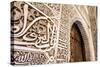 Detail of Islamic (Moorish) Tilework at the Alhambra, Granada, Spain-Carlos Sanchez Pereyra-Stretched Canvas