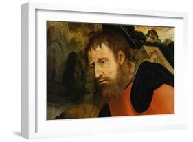 Detail of Joseph from The Rest on the Flight into Egypt-Quentin Massys-Framed Giclee Print