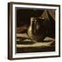 Detail of Jug from Supper at Emmaus, 1606 (Oil on Canvas)-Michelangelo Merisi da Caravaggio-Framed Giclee Print