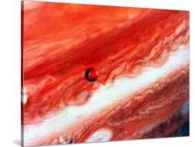 Detail of Jupiter and its Inner Satellite Lo-null-Stretched Canvas