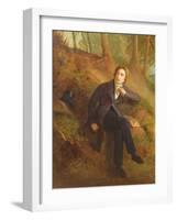 Detail of Keats Listening to the Nightingale on Hampstead Heath, 1845 (See also 145174)-Joseph Severn-Framed Giclee Print