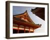 Detail of Kiyomizu-Dera, an Ancient Temple First Built in 798, Kansai Region, Honshu, Japan-Gavin Hellier-Framed Photographic Print