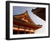 Detail of Kiyomizu-Dera, an Ancient Temple First Built in 798, Kansai Region, Honshu, Japan-Gavin Hellier-Framed Photographic Print