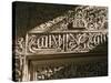 Detail of Koranic Phrase in Stucco, Casa Real (Royal Palace), Alhambra, Granada-Duncan Maxwell-Stretched Canvas