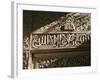 Detail of Koranic Phrase in Stucco, Casa Real (Royal Palace), Alhambra, Granada-Duncan Maxwell-Framed Photographic Print