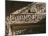 Detail of Koranic Phrase in Stucco, Casa Real (Royal Palace), Alhambra, Granada-Duncan Maxwell-Mounted Photographic Print