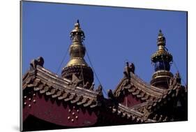 Detail of Lama Temple or Yong He Gong, Beijing, China-null-Mounted Giclee Print
