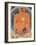 Detail of Last Judgment Fresco at Monastery of Saint-Antoine-le-Grand-Pascal Deloche-Framed Photographic Print