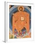 Detail of Last Judgment Fresco at Monastery of Saint-Antoine-le-Grand-Pascal Deloche-Framed Photographic Print