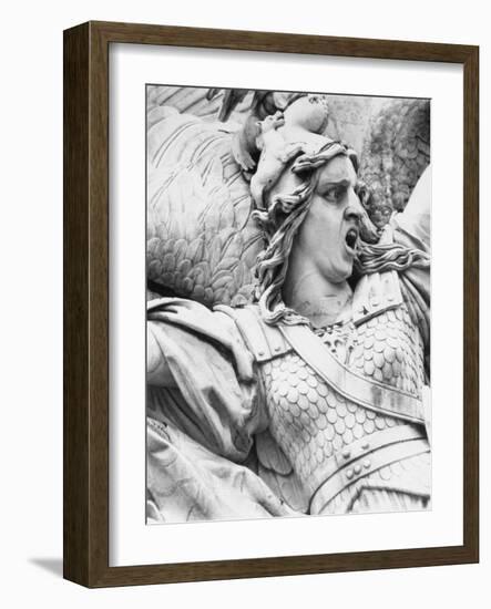 Detail of Le Depart De 1792 on the Arc De Triomphe-null-Framed Giclee Print