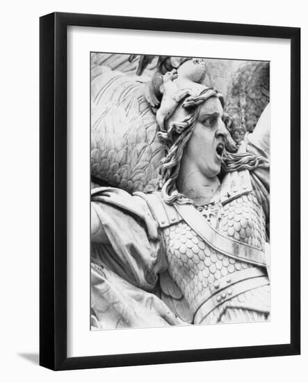 Detail of Le Depart De 1792 on the Arc De Triomphe-null-Framed Giclee Print