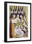 Detail of Life of the Virgin Choir of Angels-Master of the Life of Virgin Mary-Framed Giclee Print