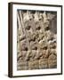 Detail of Limestone Plaque Knowns as Stele of the Vultures-null-Framed Giclee Print