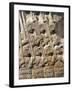 Detail of Limestone Plaque Knowns as Stele of the Vultures-null-Framed Giclee Print