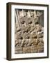 Detail of Limestone Plaque Knowns as Stele of the Vultures-null-Framed Giclee Print