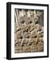 Detail of Limestone Plaque Knowns as Stele of the Vultures-null-Framed Giclee Print