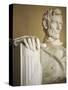 Detail of Lincoln Statue at Lincoln Memorial-Rudy Sulgan-Stretched Canvas