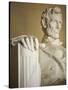 Detail of Lincoln Statue at Lincoln Memorial-Rudy Sulgan-Stretched Canvas