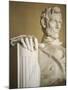 Detail of Lincoln Statue at Lincoln Memorial-Rudy Sulgan-Mounted Premium Photographic Print