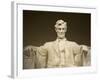 Detail of Lincoln Statue at Lincoln Memorial-Rudy Sulgan-Framed Photographic Print