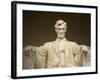 Detail of Lincoln Statue at Lincoln Memorial-Rudy Sulgan-Framed Photographic Print