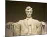 Detail of Lincoln Statue at Lincoln Memorial-Rudy Sulgan-Mounted Photographic Print