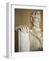 Detail of Lincoln Statue at Lincoln Memorial-Rudy Sulgan-Framed Photographic Print