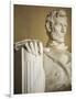 Detail of Lincoln Statue at Lincoln Memorial-Rudy Sulgan-Framed Photographic Print