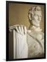 Detail of Lincoln Statue at Lincoln Memorial-Rudy Sulgan-Framed Photographic Print