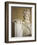 Detail of Lincoln Statue at Lincoln Memorial-Rudy Sulgan-Framed Photographic Print