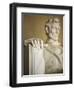 Detail of Lincoln Statue at Lincoln Memorial-Rudy Sulgan-Framed Photographic Print