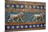 Detail of Lions on Ishtar Gate at Pergamon Museum-null-Mounted Premium Photographic Print