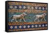 Detail of Lions on Ishtar Gate at Pergamon Museum-null-Framed Stretched Canvas