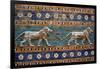 Detail of Lions on Ishtar Gate at Pergamon Museum-null-Framed Photographic Print