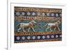 Detail of Lions on Ishtar Gate at Pergamon Museum-null-Framed Photographic Print