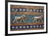 Detail of Lions on Ishtar Gate at Pergamon Museum-null-Framed Photographic Print