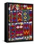 Detail of Local Weaving, Chichicastenango, Guatemala, Central America-Upperhall-Framed Stretched Canvas