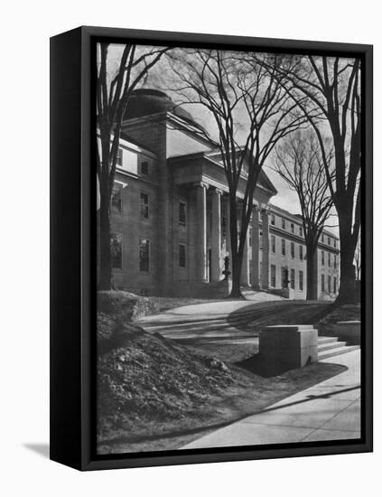 Detail of main facade - Hartford Fire Insurance Building, Hartford, Connecticut, 1922-null-Framed Stretched Canvas