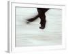 Detail of Male Figure Skater's Legs and Boots Spinning-Steven Sutton-Framed Photographic Print