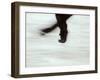 Detail of Male Figure Skater's Legs and Boots Spinning-Steven Sutton-Framed Photographic Print