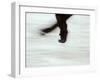 Detail of Male Figure Skater's Legs and Boots Spinning-Steven Sutton-Framed Photographic Print